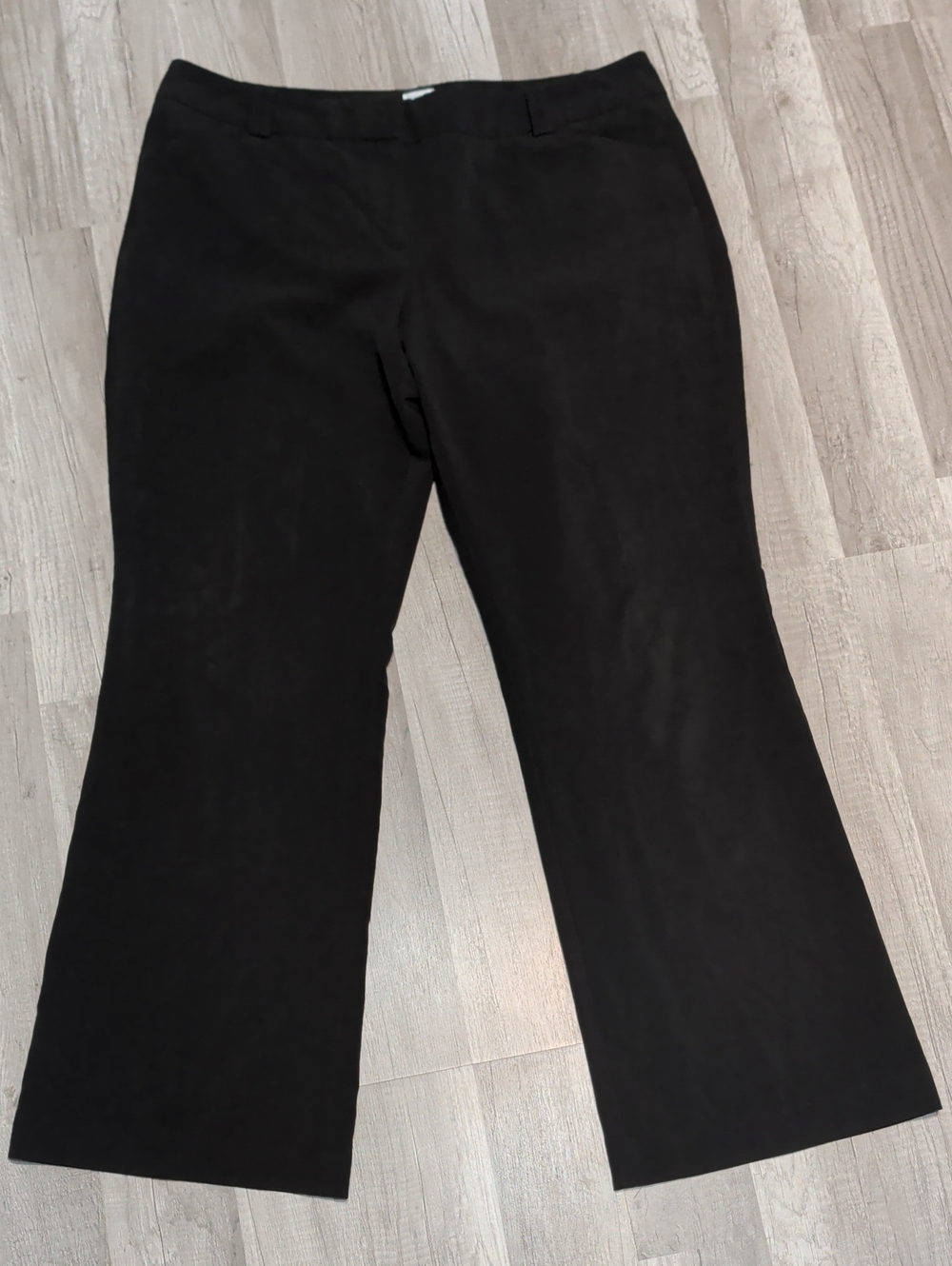 New York & Company Black Boot-Cut Work Pants